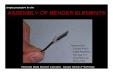 Bender Elements Manual