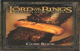 LOTR RPG - Decipher - The Lord of the Rings Core Rulebook