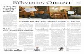 The Bowdoin Orient - Vol. 143, No. 9 - November 15, 2013