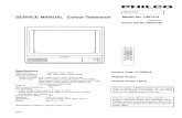 Panoramic Chassis La5-A (C-tv Tvp1405mx Equiv. Philco Pm1414 Service Manual)