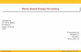 piezoelectric energy harvesting