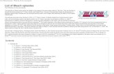 List of Bleach episodes - Wikipedia, the free encyclopedia.pdf