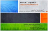 Segmentation of Industrial Markets- Nested Approach