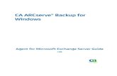 CA ARCserve Backup for Windows Agent for Microsoft Exchange Server Guía