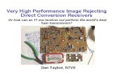 Very High Performance Image Rejecting  Direct Conversion Receivers
