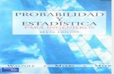 Probabilidad y Estadistica Para Ingenieros - 6ta Edicion - Ronald E. Walpole & Raymond H. Myers