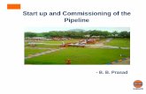 Pipeline Start Up and Commissioning