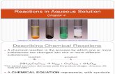 Reactions in Aqueous Solution Student Version