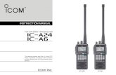 Ic-A24 a6 Manual (Air Vhf)