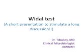 Interpretation of Widal Test