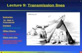 Lecture 09 - Transmission lines.ppt