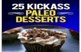 25 Kickass Paleo Desserts by Lisa Ujka