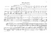 Mendelssohn, Elias, Spartito (Edition Peters)