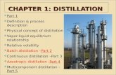 Chapter 1 distillation