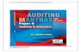 Sample for Auditing Mantras for CA IPCC