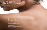 Oregon Humanities magazine Summer 2013: Skin