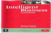 Intelligent Business Pre Intermediate Coursebook Student s Book