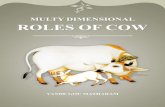 Multy Dimensional Roles of Cow