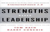 Strengths Based Leadership by Tom Rath and Barry Conchie