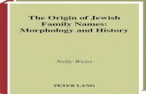 The Origin of Jewish Family Names Morphology and History.ebooKOID