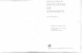 Principles of Dynamics Solutions Manual - D.T. Greenwood