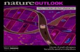 Nature Outlook Nutrigenomics. How Food Shapes Health and Evolution.textMark