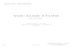 Messiaen, Oliver - Vocalise-Etude