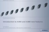 Introduction to A350 and A380 New Features