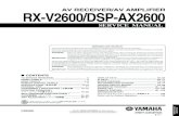 Yamaha Dsp Ax2600 Rx v2600