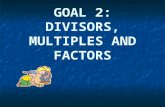 Divisors Factors and Multiples