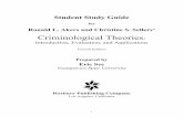 Criminological Theories 43