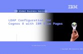 LDAP Configuration for Cognos 8 With IBM Blue Pages