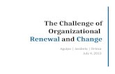 The Challenge of Organizational Development (Intro)