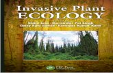 Invasive Plant Ecology