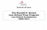 121219 Law LawSchoolAcceptances 2008-2011 PostMortem