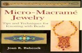Micro Macrame Jewelry