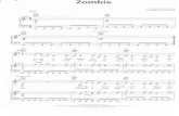 46477004 20043701 the Cranberries Zombie Piano Music Sheet