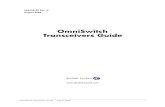 AOS 6.3.3.R01 OS6400 Transceivers Guide