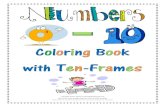 Numbers Coloring Book With Ten Frames