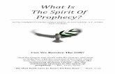 What is the Spirit of Prophecy? (SDA Edition) by Trent R. Wilde