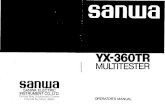 Sanwa YX-360TR Multitester