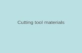 Cutting Tool Materials