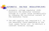 84284966 Automatic Voltage Regulator AVR PPT