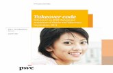 Regulations - Takeover Codes PWC Report
