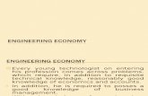 Engineering Economy. Introduction Ppt
