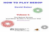 David Baker How to Play Bebop Vol 1