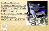 ACCELEROMETER Gesture Controlled Wheelchair