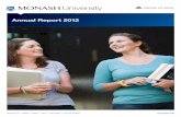 Monash University Annual Report 2012