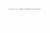 POLICY IMPLEMENTATION.ppt