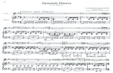 Granados - Kreisler Danza Espanola Arr for Piano + Violin - Score